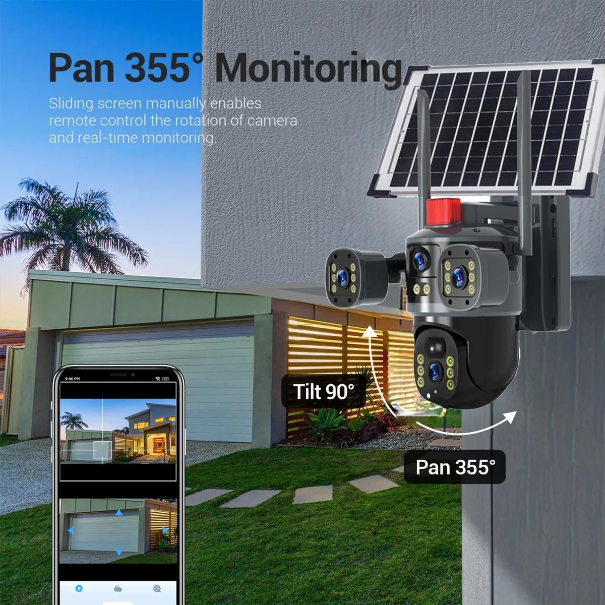 PTZ керування камерою Active Pixel G13 Pro зі смартфона